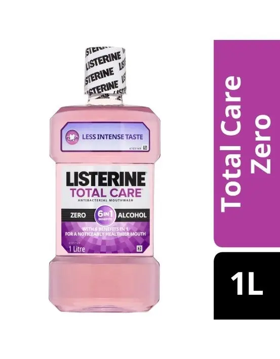 Listerine Mouthwash Total Care Zero 1L