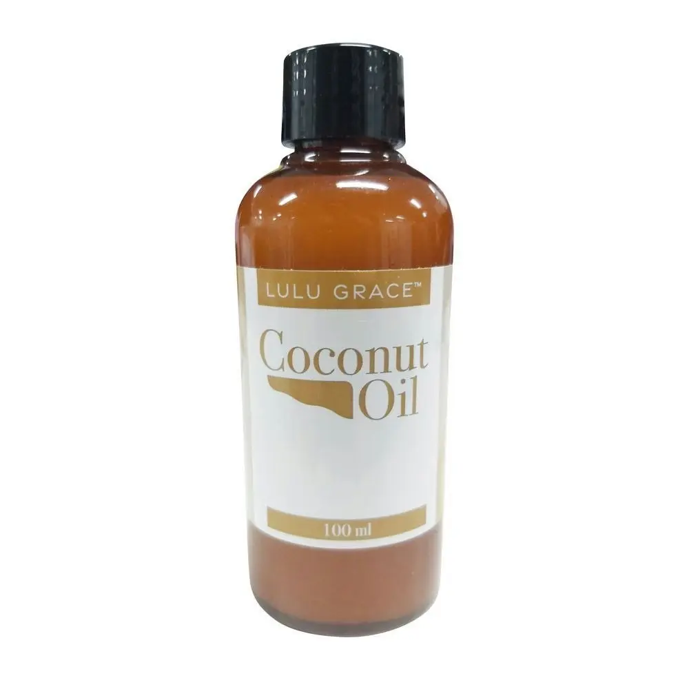 Lulu Grace Liquid Coconut Oil Skin Hair Care 100ml