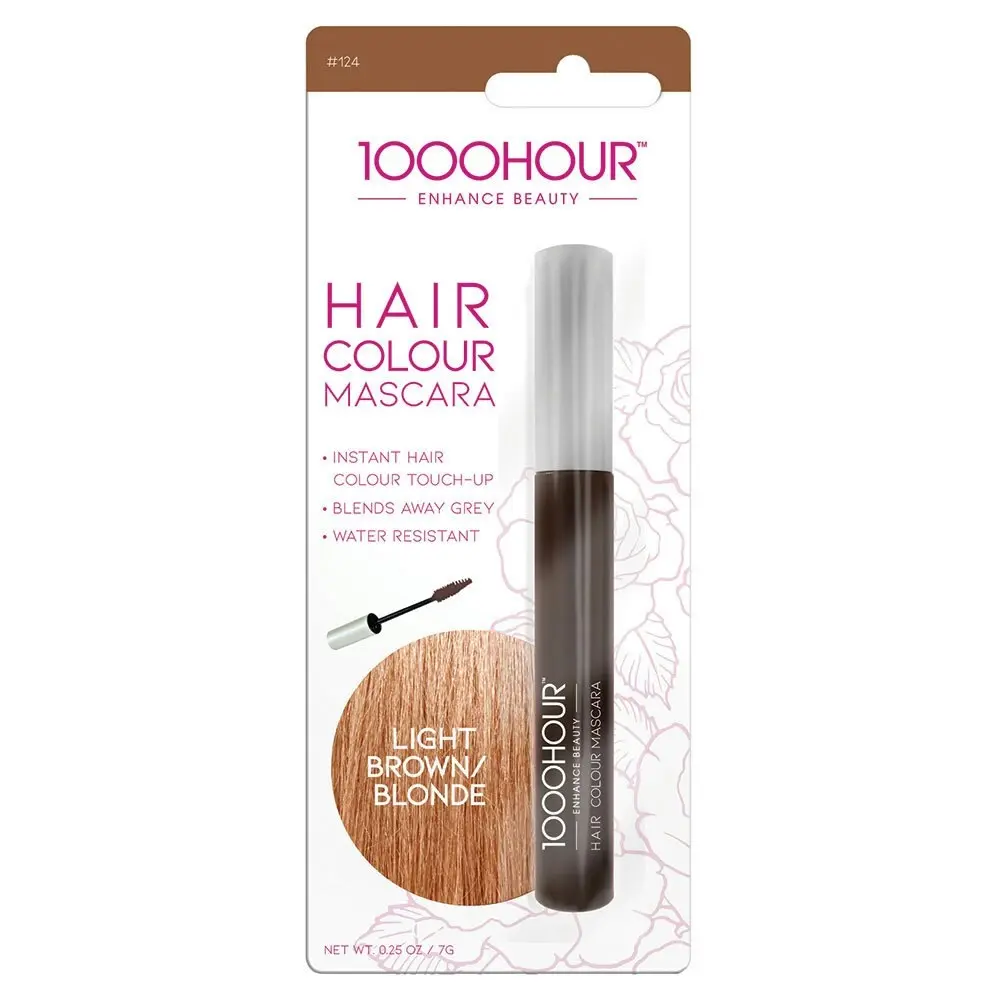 1000 Hour Hair Colour Mascara Light Brown Blonde