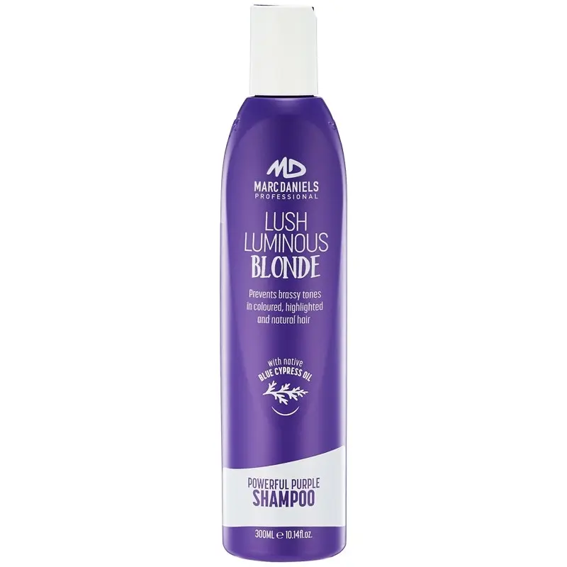 Marc Daniels Powerful Purple Lush Luminous Blonde Shampoo 300ml