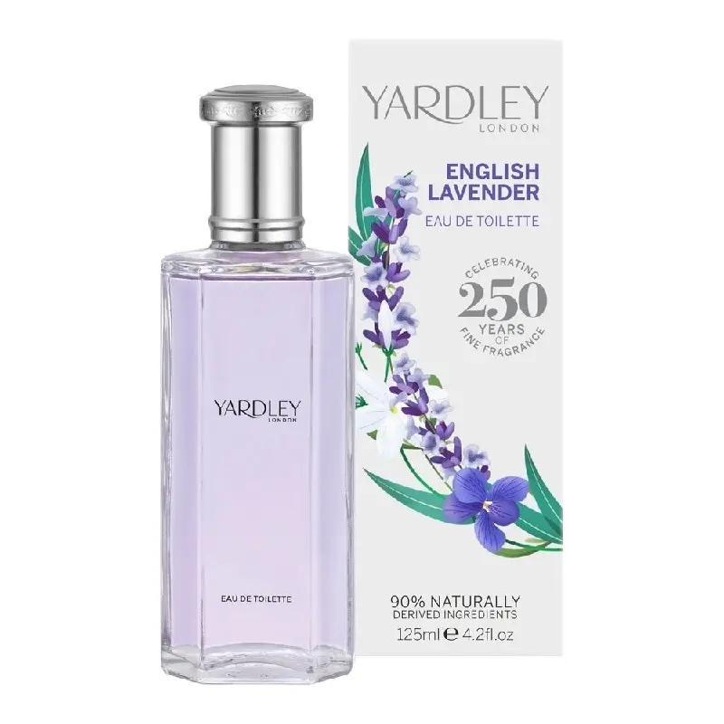 Yardley London English Lavender Eau De Toilette Women Fragrance Spray 125ml