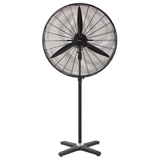 Dimplex Matte Black 220W Electric 75cm High Velocity Pedestal Floor Fan/Cooler