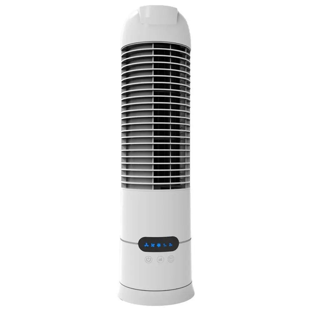 Heller 40cm Jet Engine Mini Tower/Floor Oscillating Fan Air Cooling w/ Timer