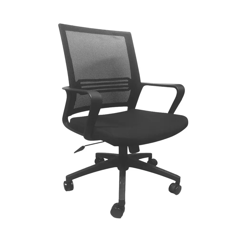 HomeStar Exton Executive Computer Work Office Chair W/ Mesh Back - Black