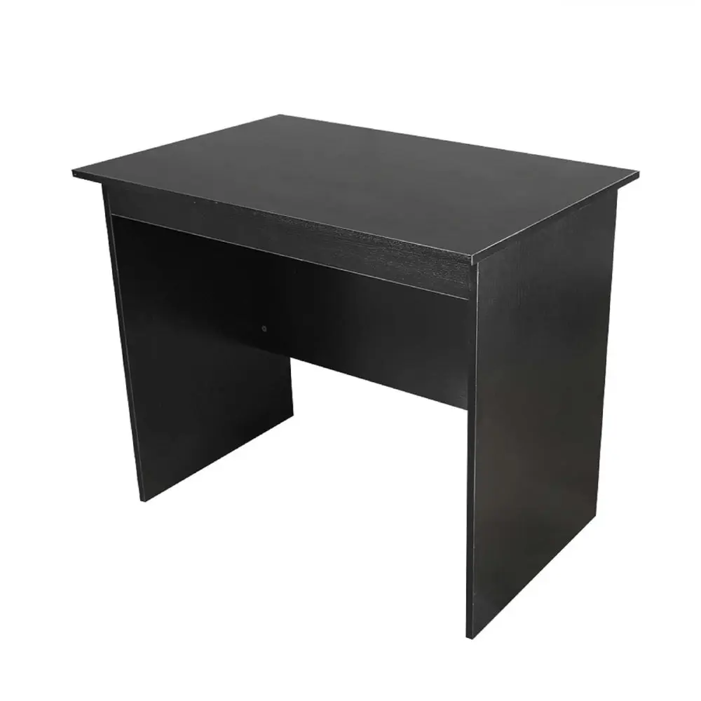 Design Square Modern Simpleline Office Computer Writing Study Desk Table 90cm - Black