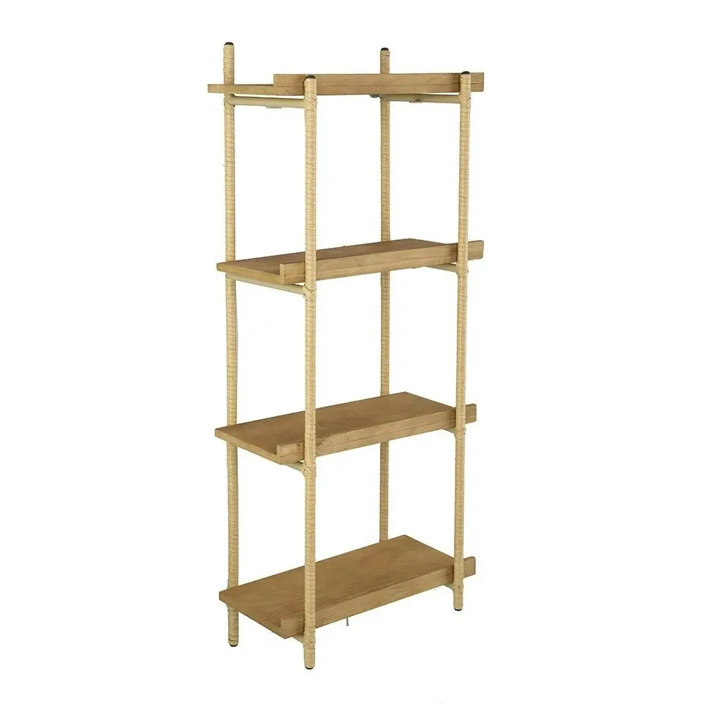 Mina 3-Tier Minimalist Wall Hanging Display Shelf - Natural