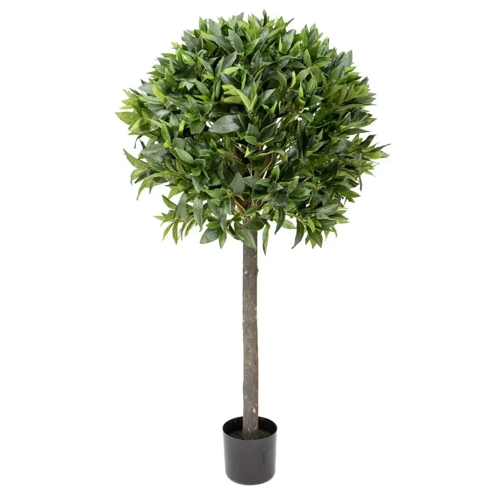 Glamorous Fusion Bay Leaf Tree Artificial Fake Plant Flower Decorative 125cm In Pot