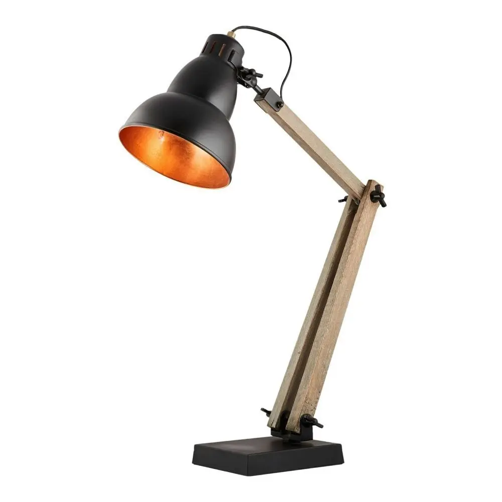 New Oriental Enda Ki Antique Table Lamp - Black