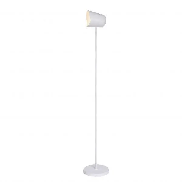 Torry Flexible Reading Slim Standing Floor Lamp - White