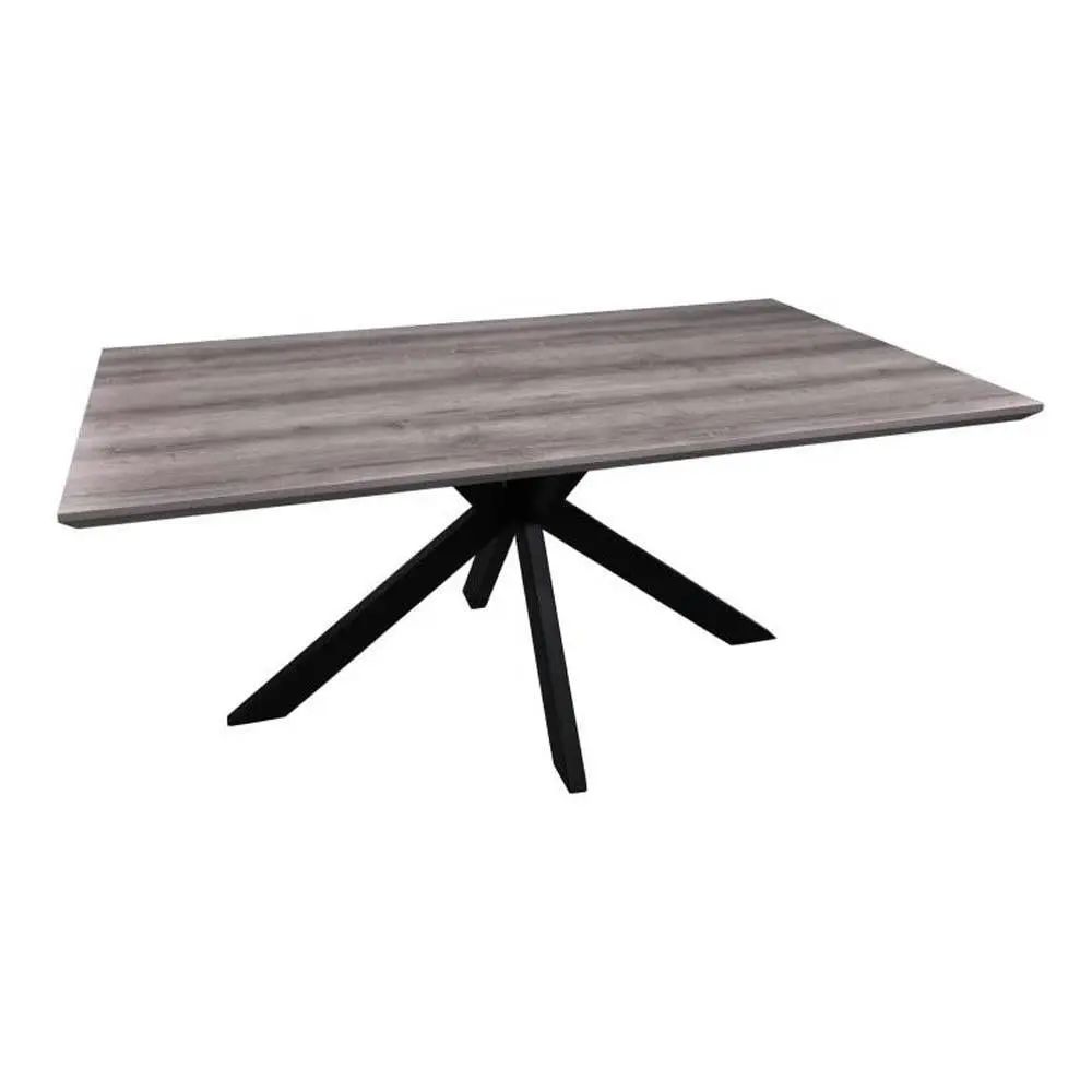 Raimon Furniture Lexy Rectangular Woden Dining Table 180cm - Grey Oak