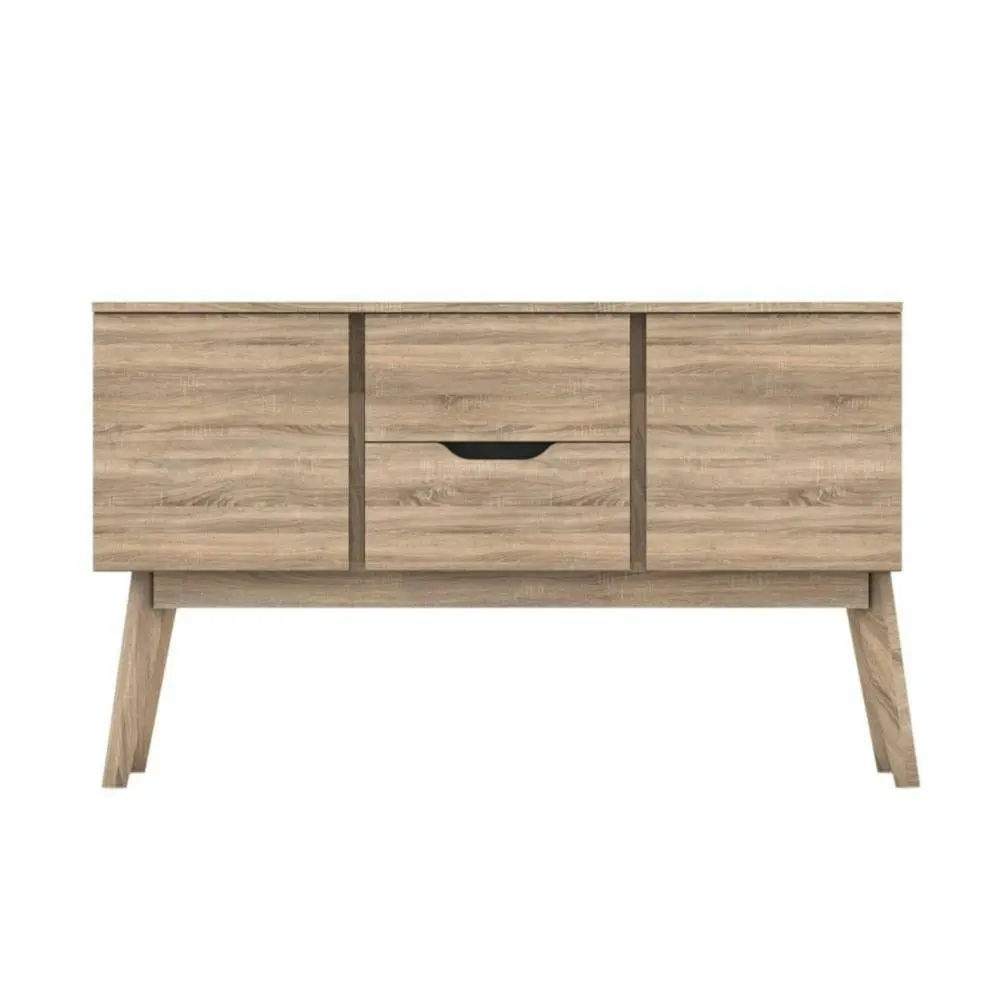 Chase Scandinavian Sideboard Buffet Storage Cabinet - Oak