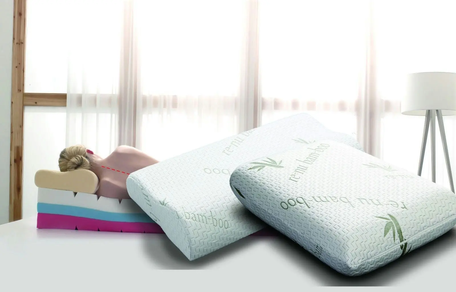 Bamboo Memory Foam Pillow