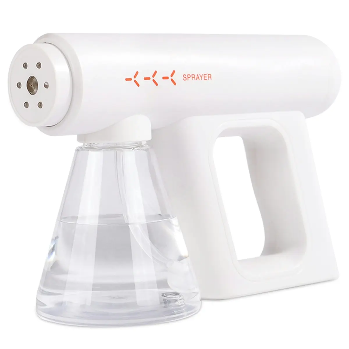 6 Blue Light Sterilizer Nano Atomizer Spray Disinfection Gun Purifier Li-ion Cordless 300ml