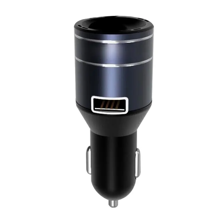 Bluetooth V4.0 Fm Transmitter Usb Charger Handsfree Air Purifier 2.4A Yzd-V10