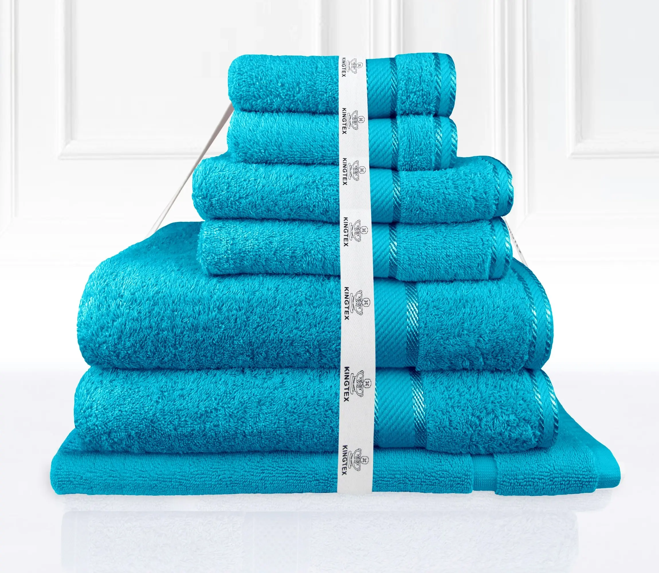 Kingtex 7 Piece Towel Bath Towel Set