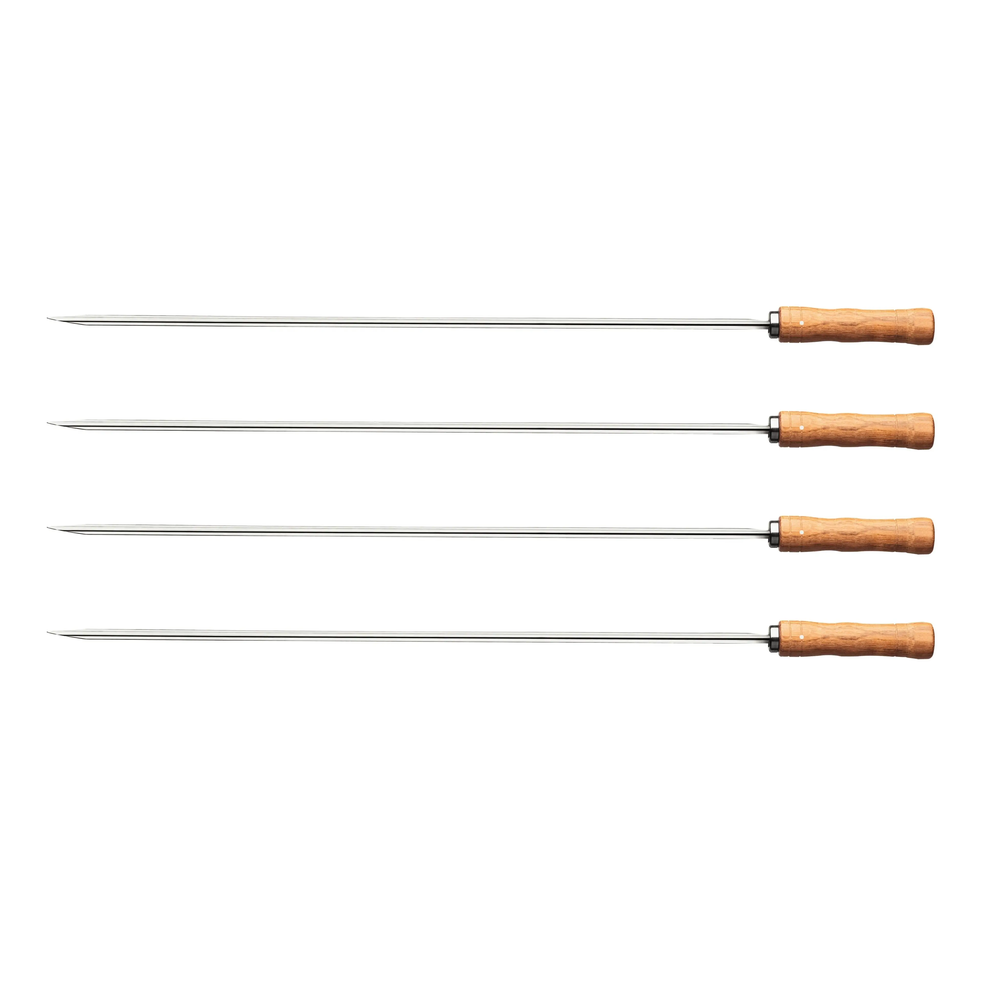 Tramontina Churrasco Single Prong Skewer Bundle, 95cm - Stainless Steel, 4Pc