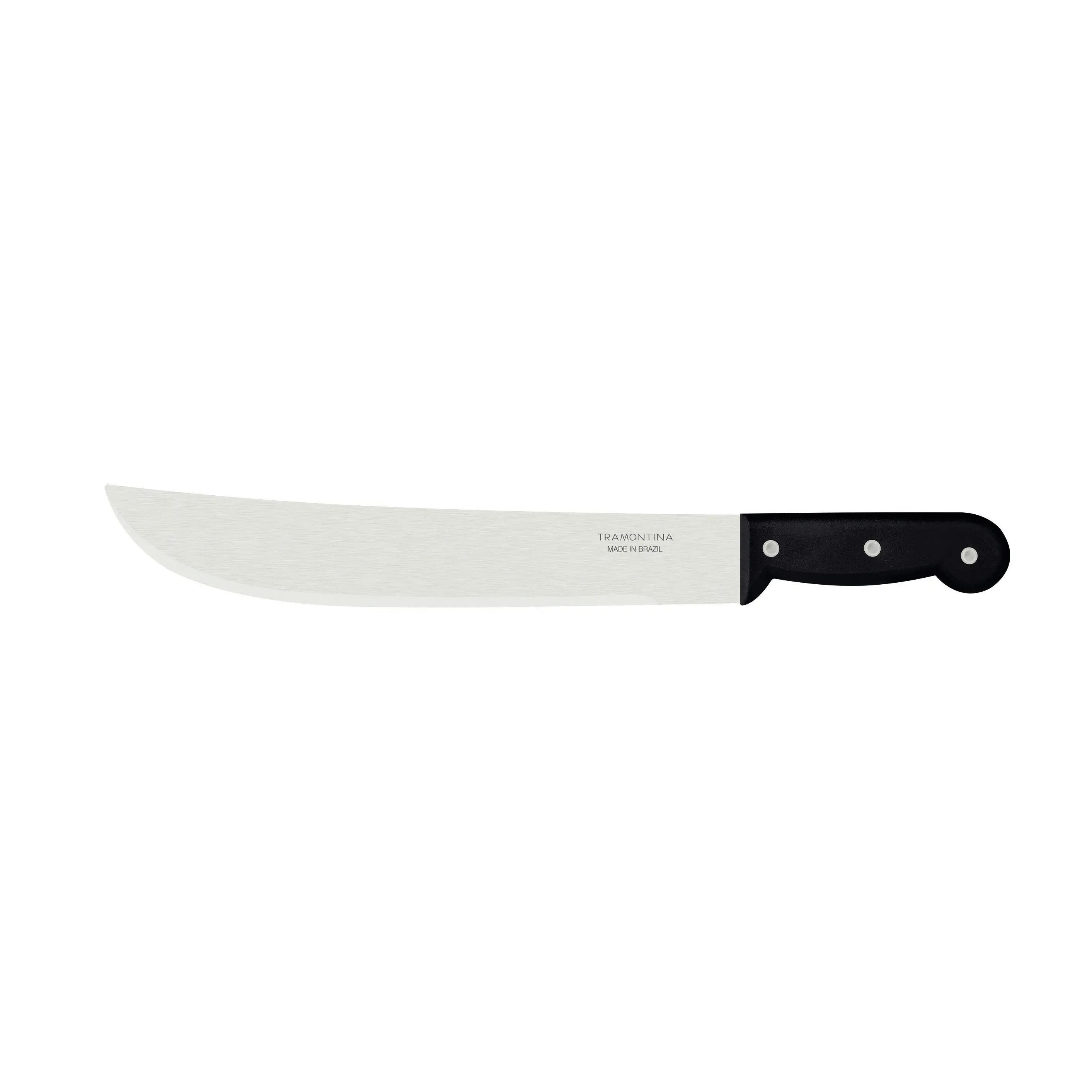 Tramontina 12" Machete with Carbon Steel Blade and Black Polypropylene Handle