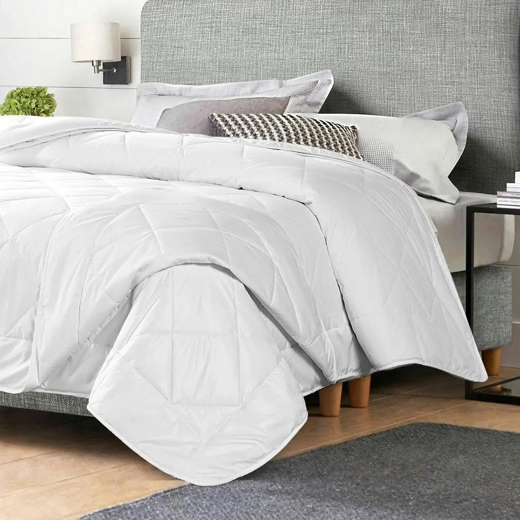 Dreamz Wool Quilt Aus Merino Duvet Doona Summer All Season Double 350GSM