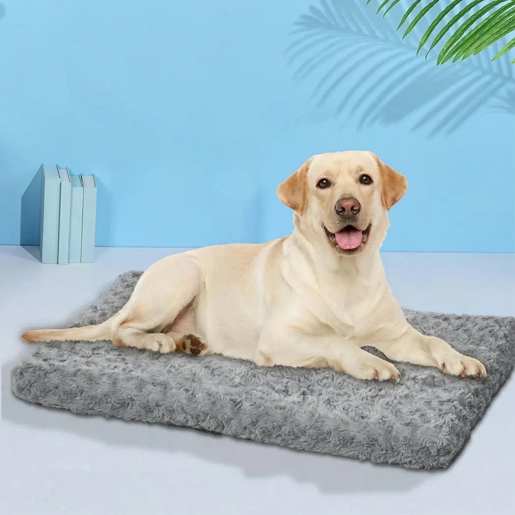 Pawz Pet Bed Dog Beds Bedding Soft Warm Mattress Cushion Pillow Mat Velvet L