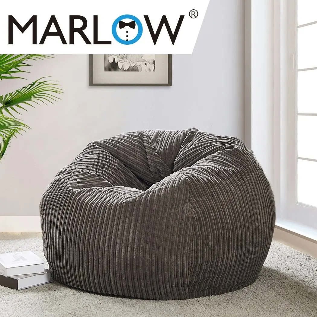 Marlow Bean Bag Cover Indoor Home Gaming Seat Loungue Couch Lazy Sofa Large