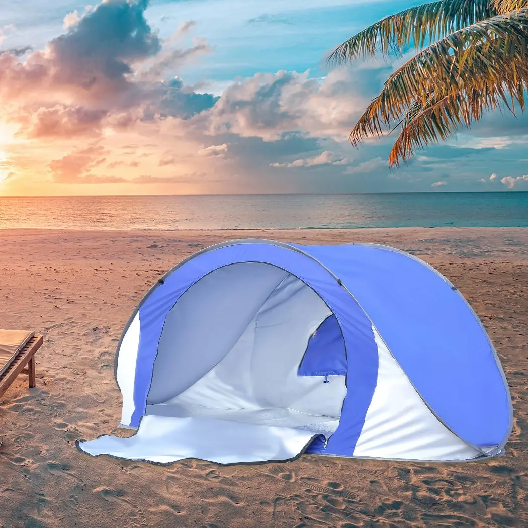 Mountview Pop Up Tent Beach Camping Tents 2-3 Person Hiking Portable Shelter