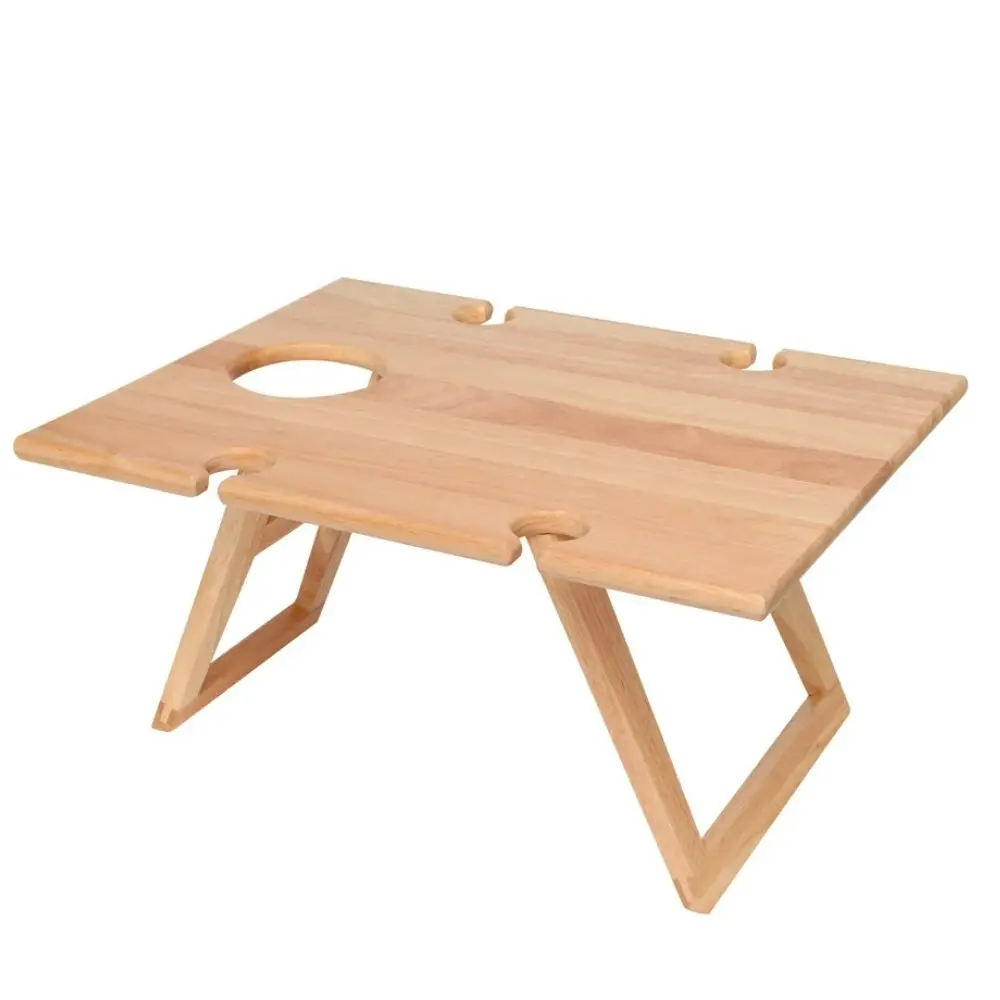 Stanley Rogers Timber Folding Picnic Table Rectangle 48 X 38cm