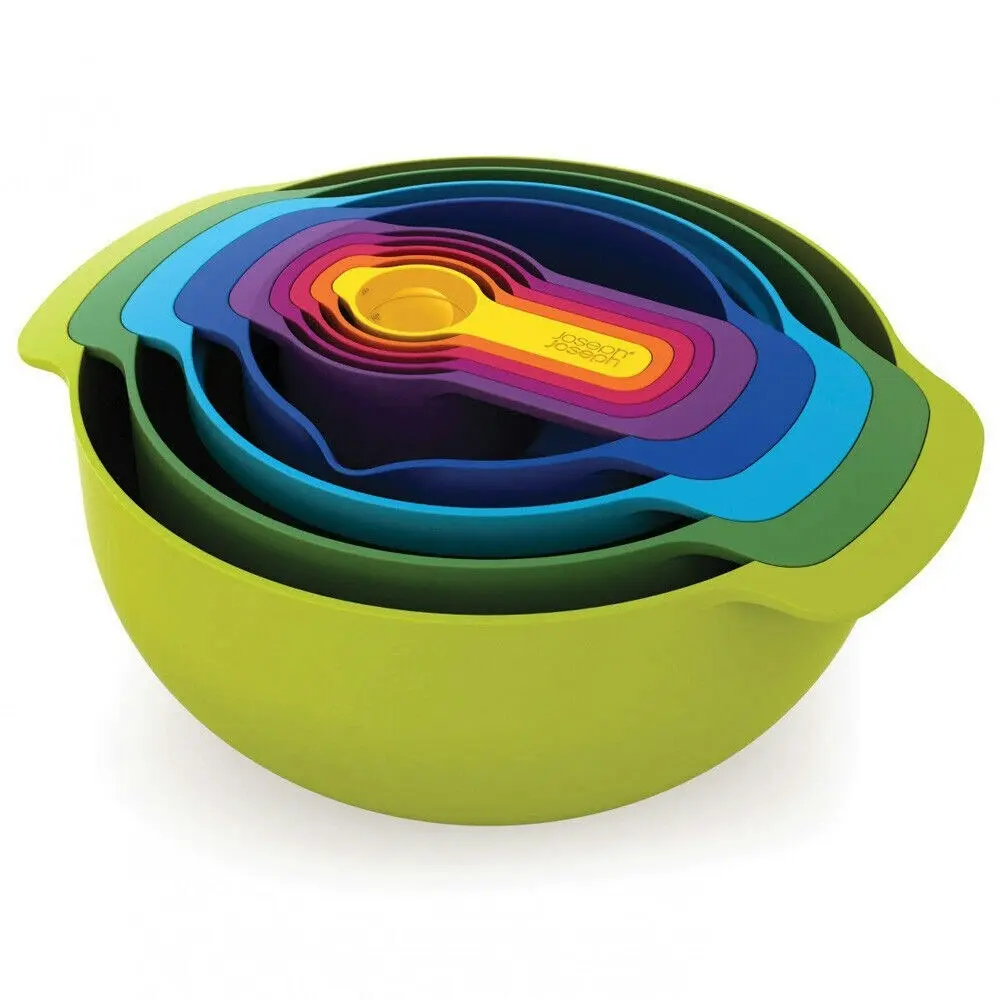 Joseph Joseph 9 Nest Plus 9pc Bowl Set Food Preparation Multi Colour 40031