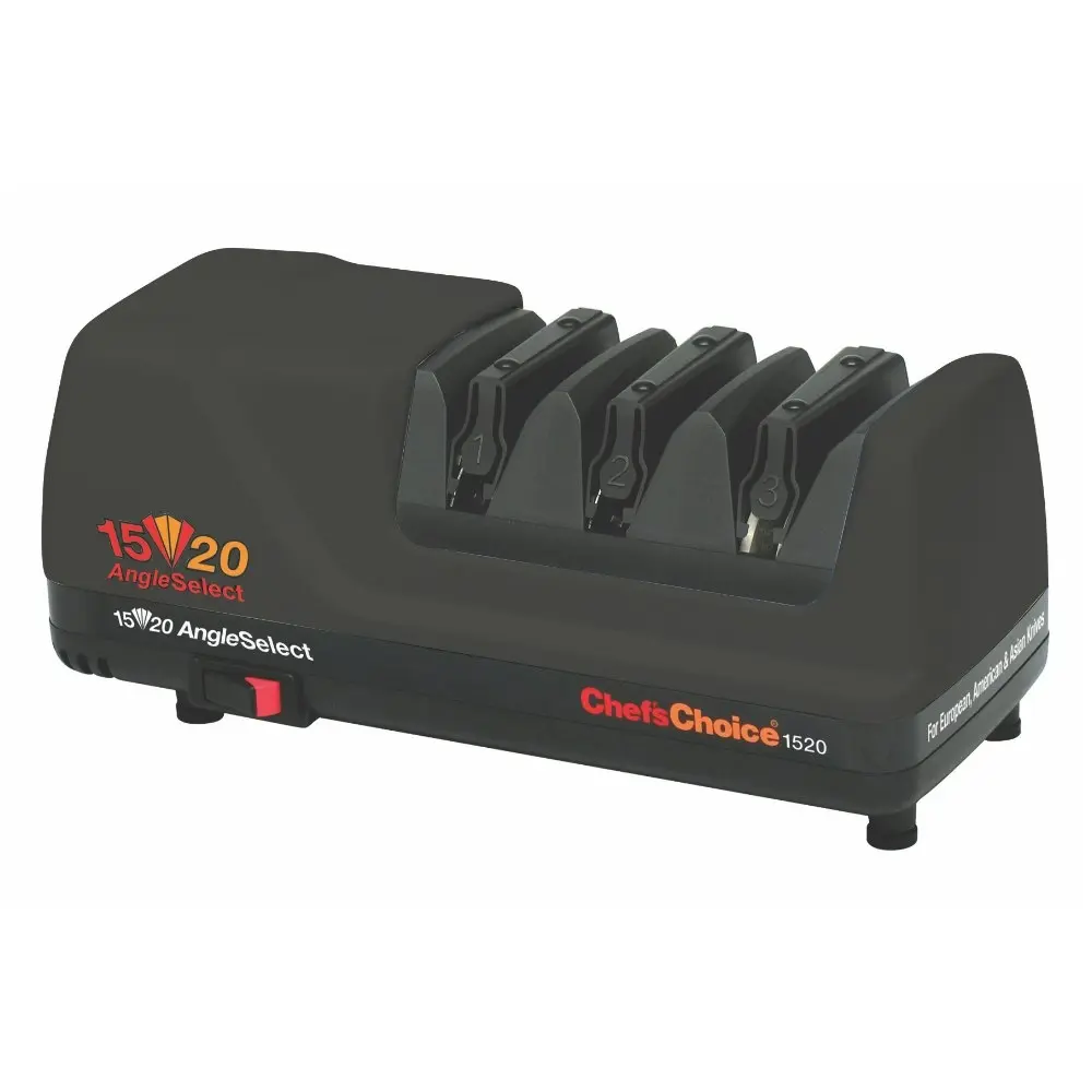 Chefs Choice 1520 AngleSelect Diamond Hone Electric Knife Sharpener Black