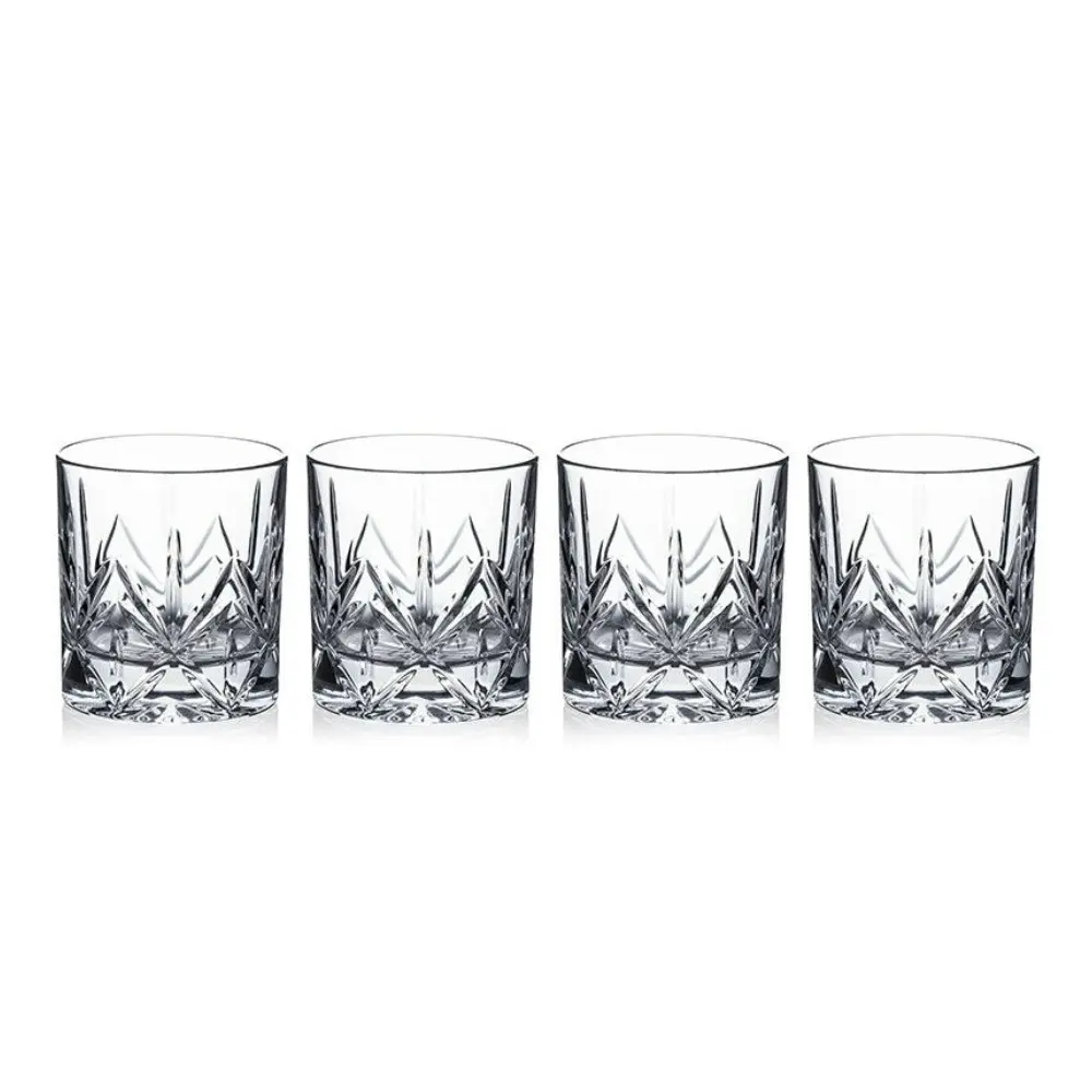 Royal Doulton Karmen Crystal Whiskey Tumbler 250ml - Set Of 4 Glasses