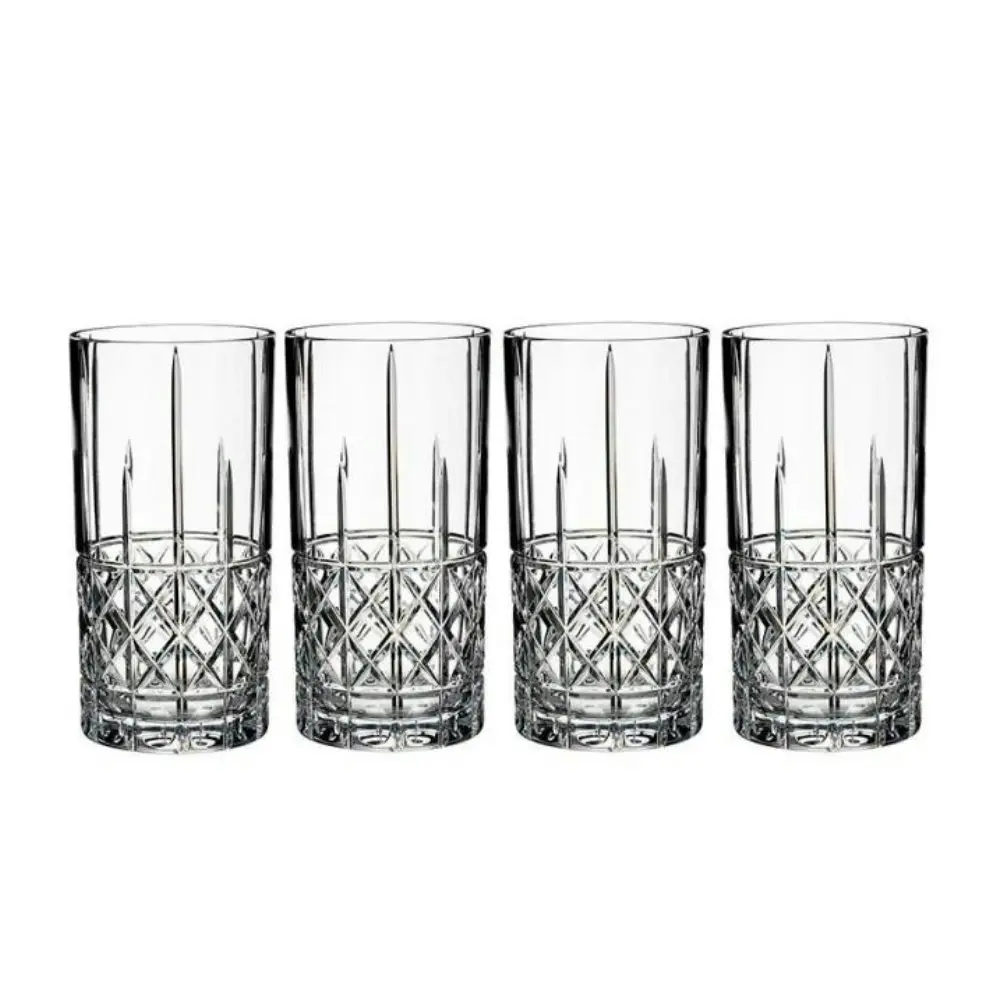 Marquis By Waterford Brady Crystalline Hi Ball Glasses 443ml | Set Of 4