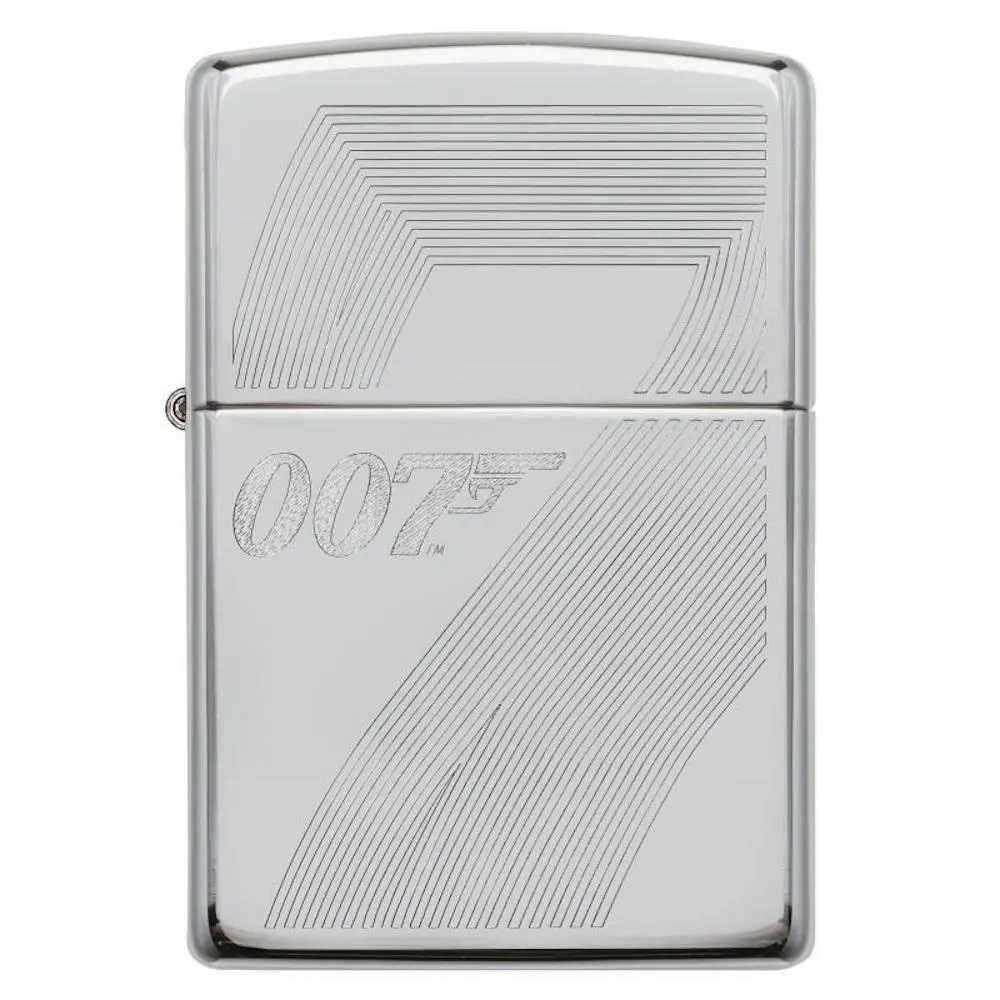 Zippo James Bond Design HP Chrome Lighter