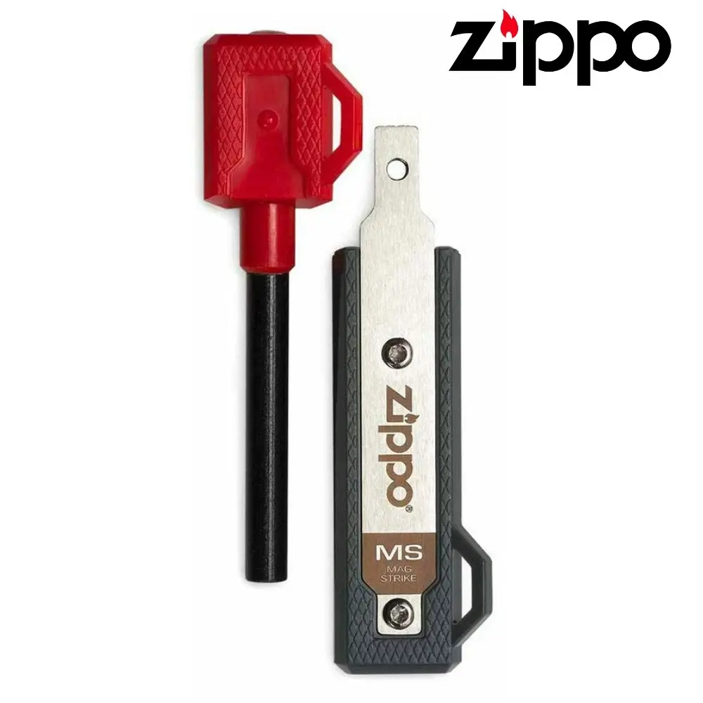 Zippo Mag Strike Outdoor Fire Starter - Textured Grip - Corrosion Resistant