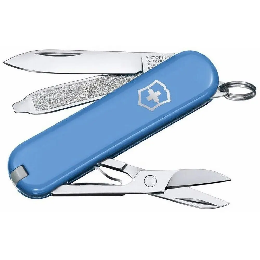 Victorinox Swiss Army Classic Pocket Multi Tool | Summer Rain Blue