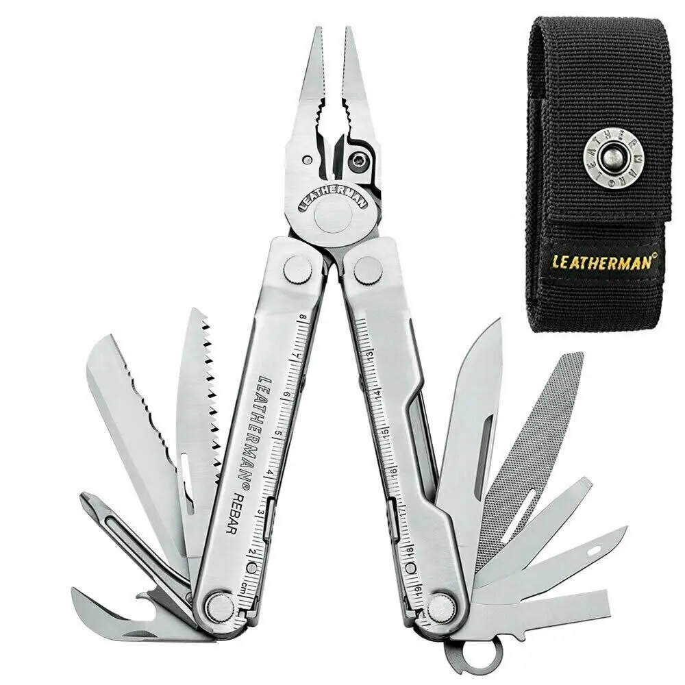 Leatherman Rebar Stainless Steel Multi-Tool & Nylon Sheath