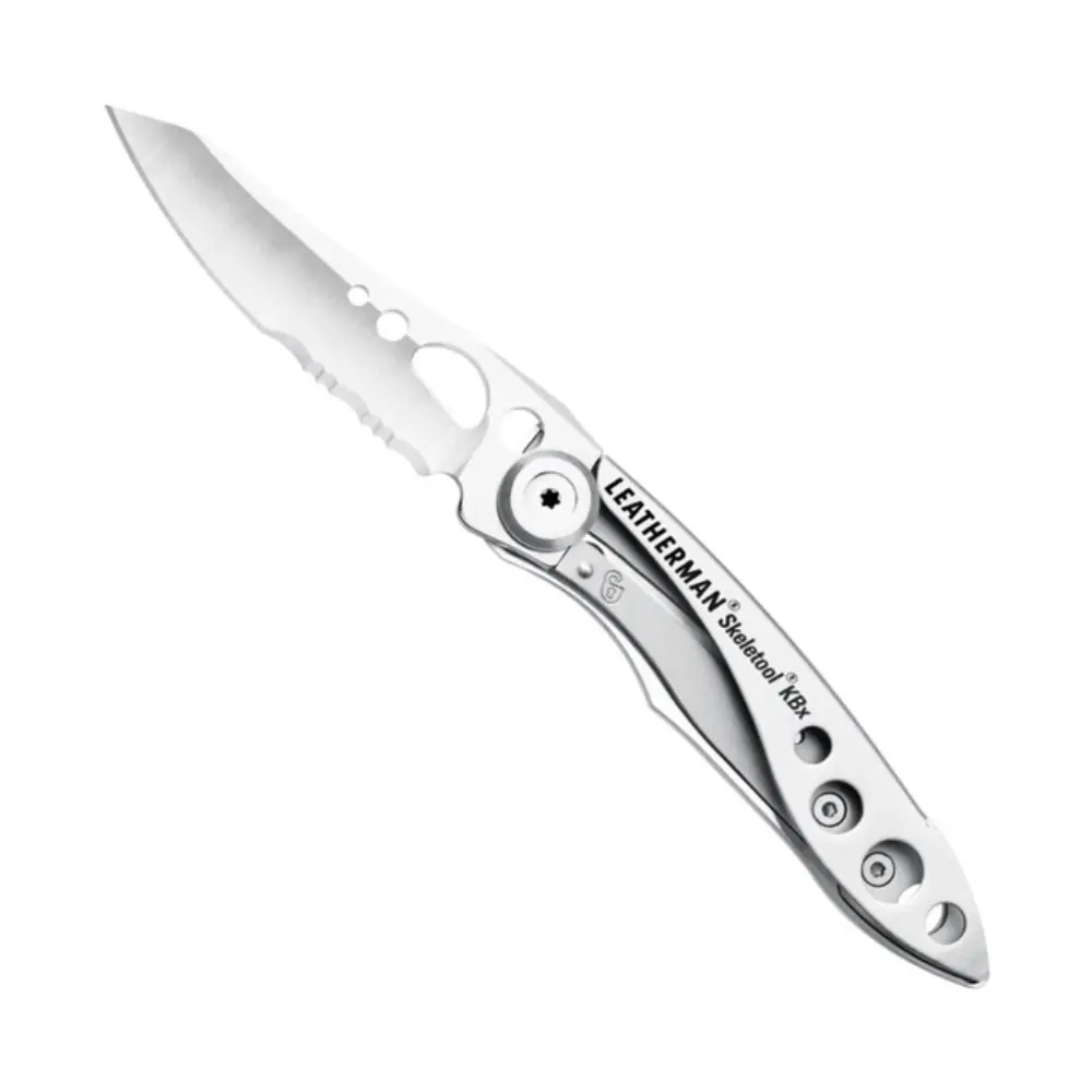 Leatherman Skeletool Kbx Folding Pocket Knife Combo Blade | Stainless