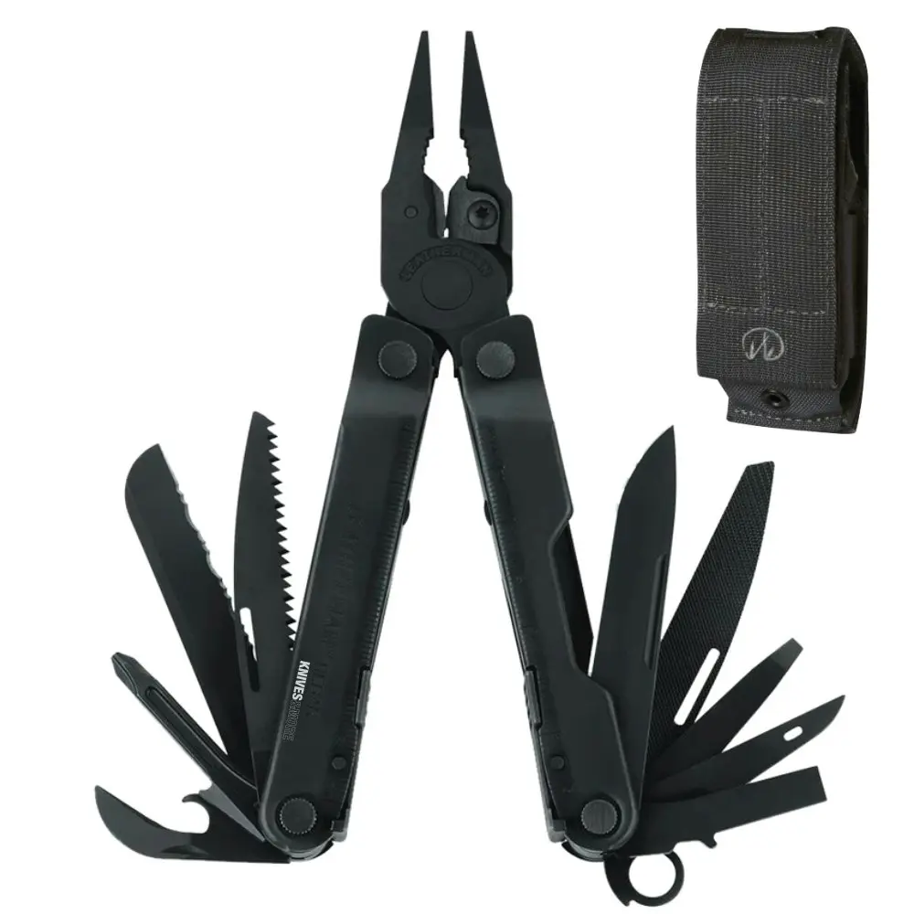 Leatherman Rebar Black Multi-Tool With Molle Sheath