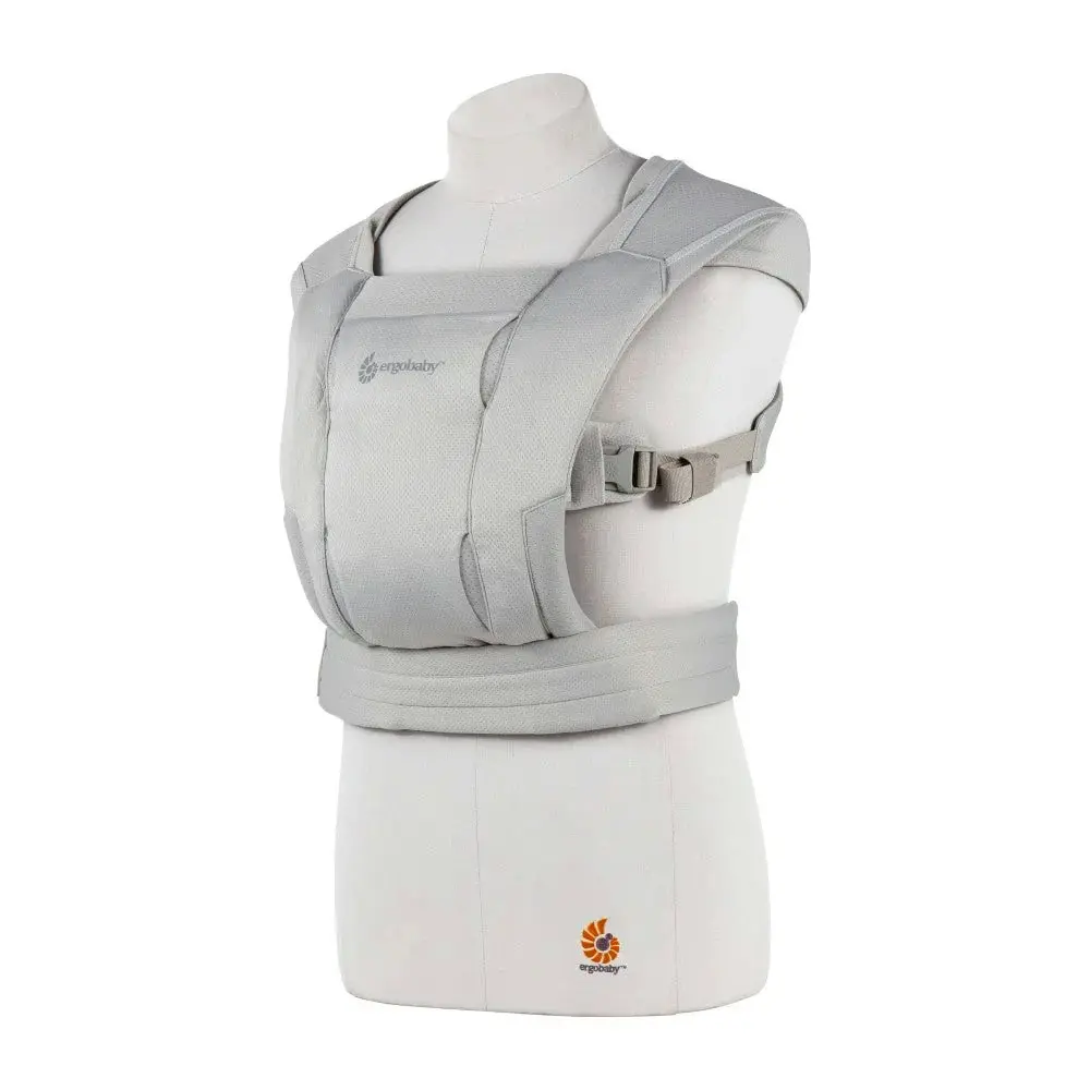 Ergobaby Embrace Soft Air Mesh Newborn Baby Carrier | Soft Grey