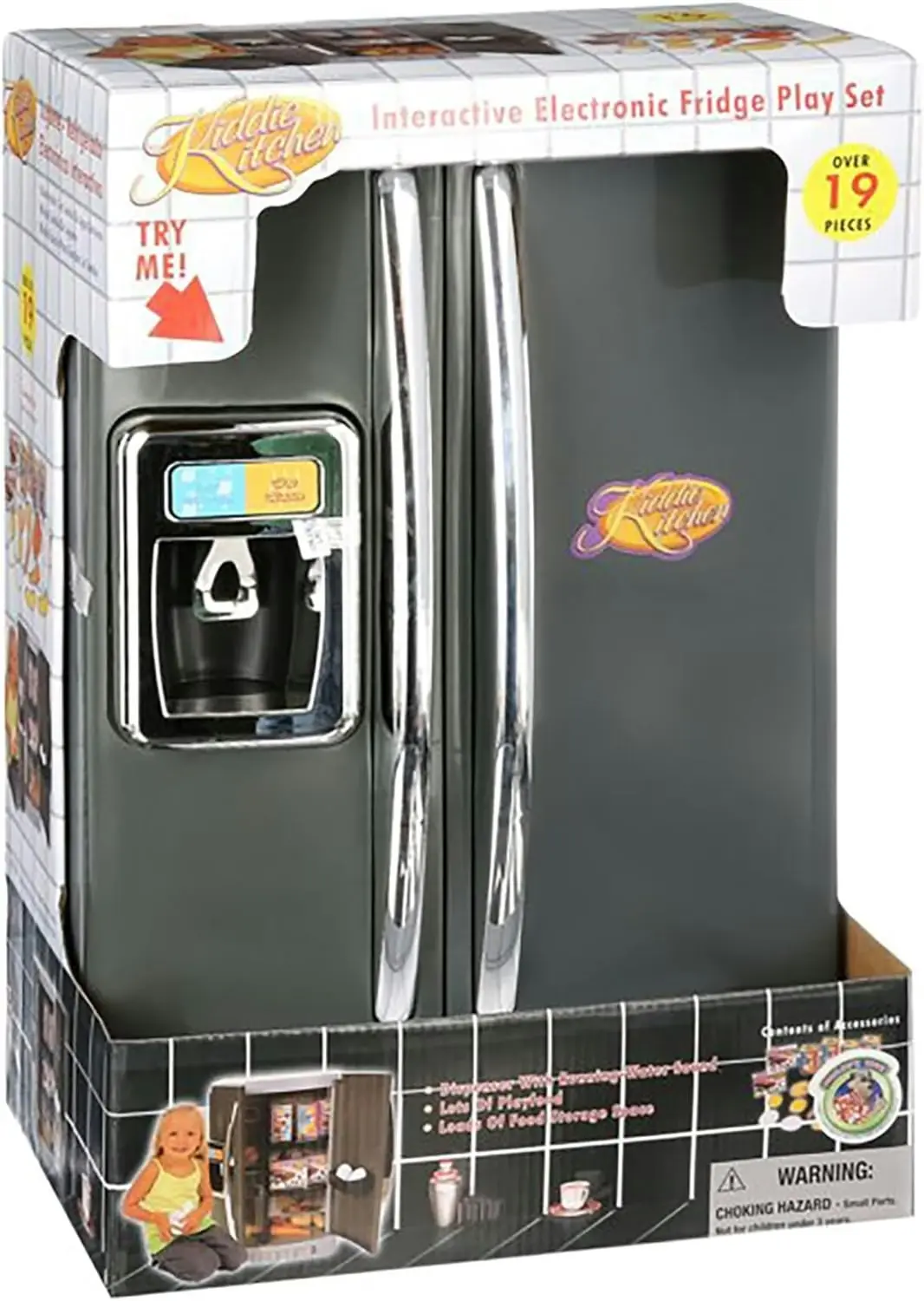 Interactive Electronic Fridge Playset