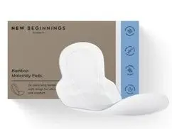 New Beginnings Bamboo Maternity Pads 24S