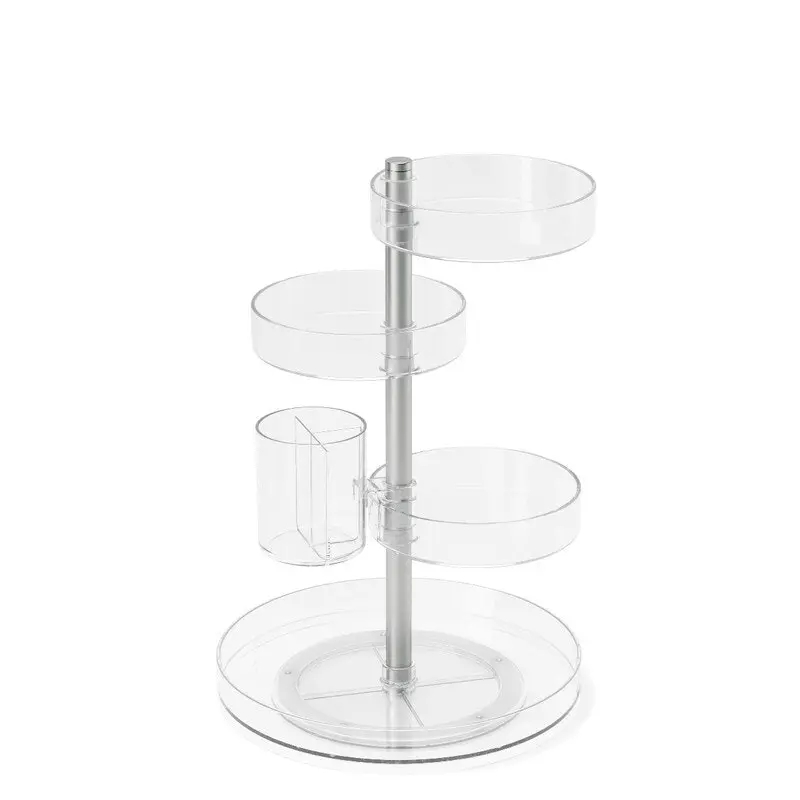 Umbra Pirouette Organizer - Clear/Nickel