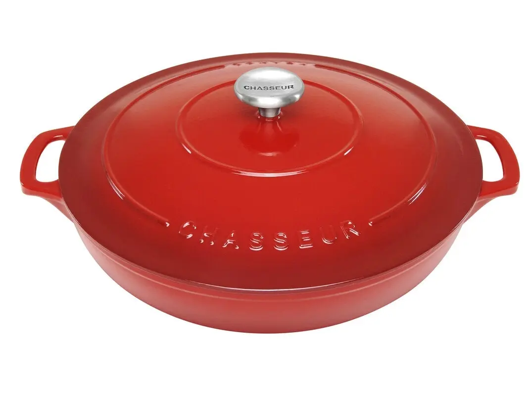 Chasseur 30cm Round Casserole - Inferno Red