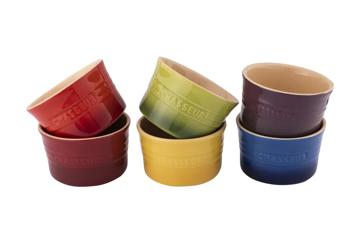 Chasseur Macaron Vivid 6 Piece Ramekin Set