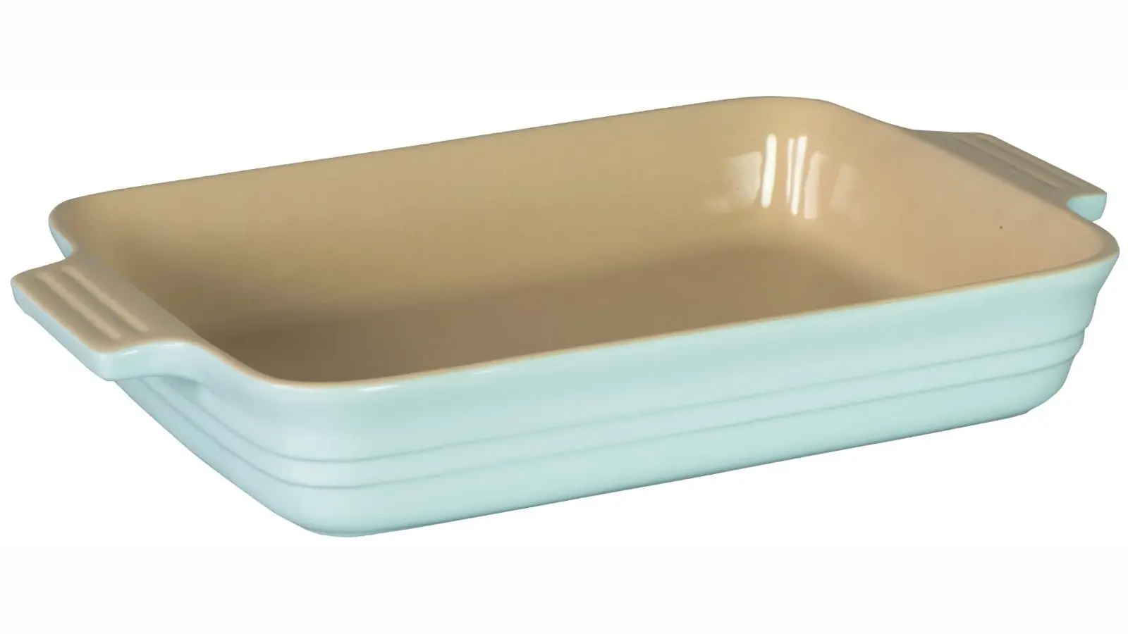 Chasseur 19201 Large Rectangular Baker - Duck Egg Blue-32 x24 x 6 cm