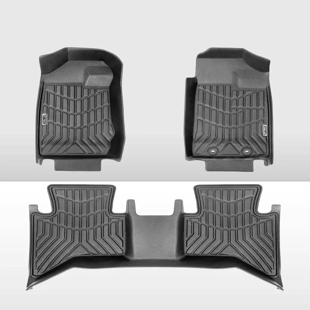 Kiwi Master 3D TPE Car Floor Mats Fit ISUZU D-MAX DMAX Dual Cab MY 2012~2020 JULY