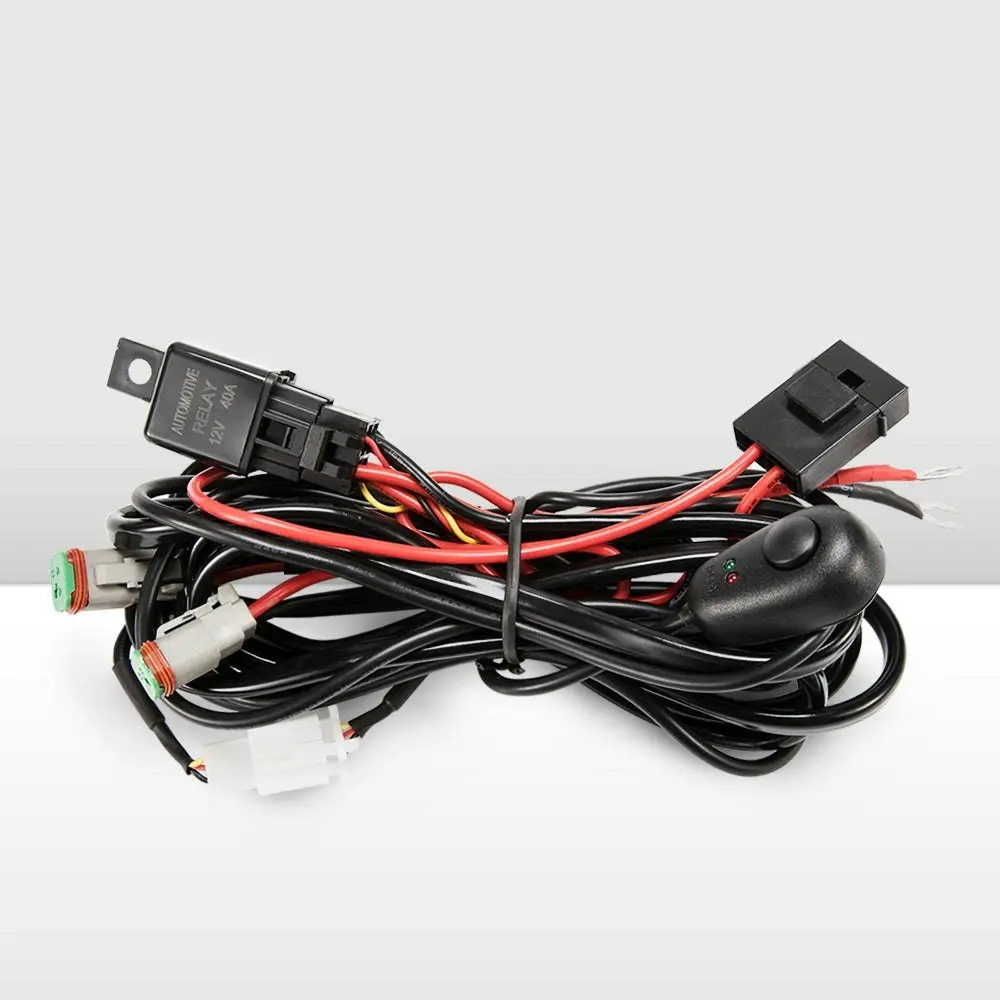 2 Way High Beam Wiring Loom Harness