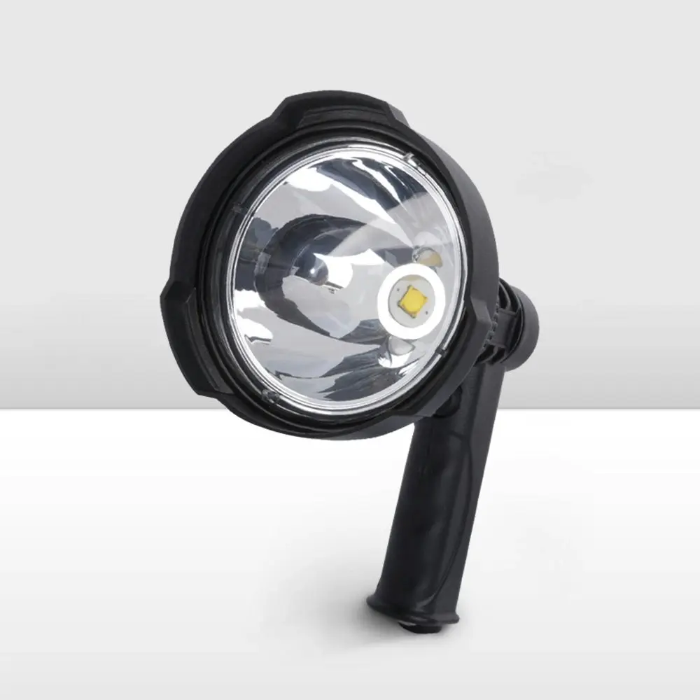 25W Hunting LED Handheld Spotlight Rechargeable Spot Beam Shooting 12V