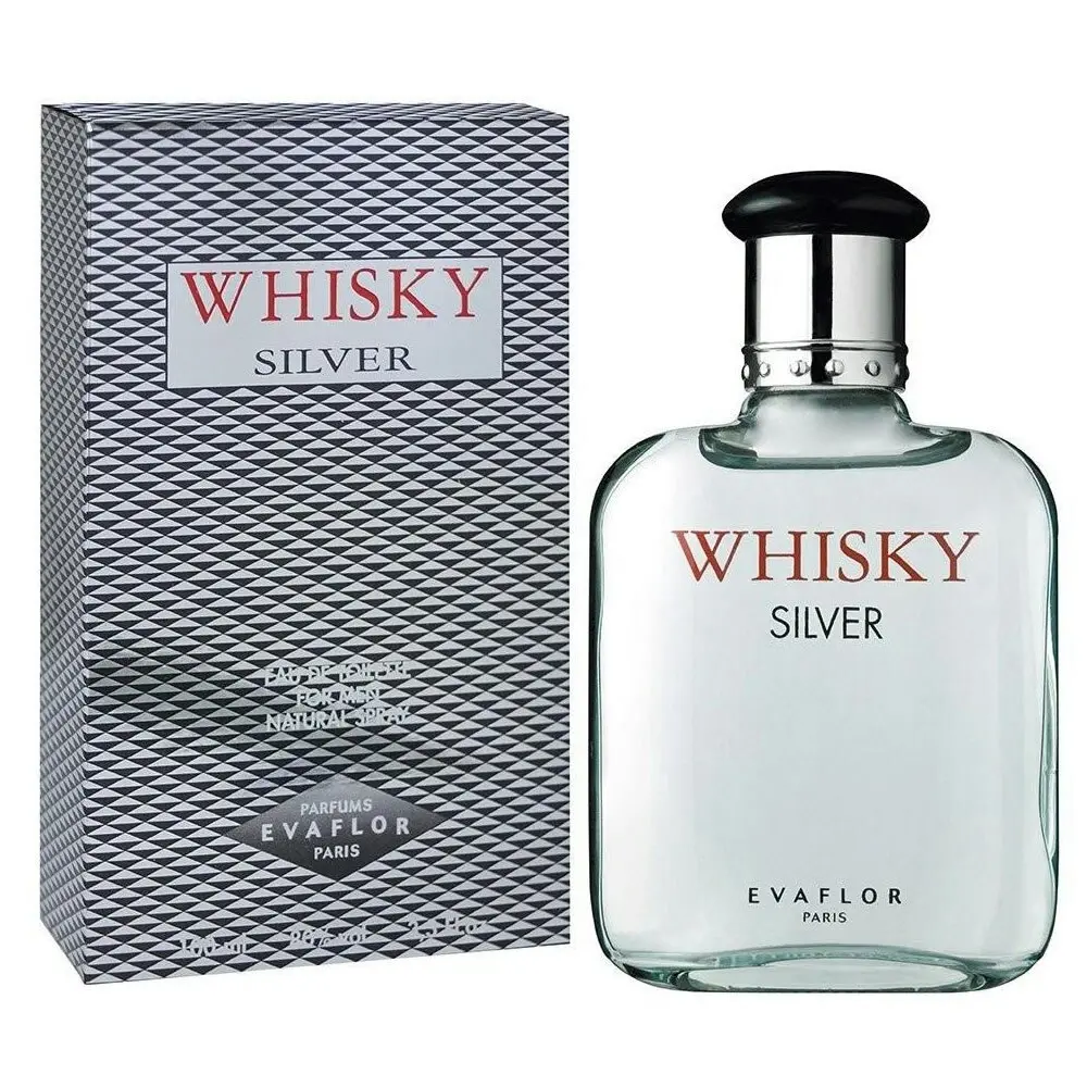 Whisky Silver 100ml Eau De Toilette Fragrances/Natural Spray for Him/Men/Guys