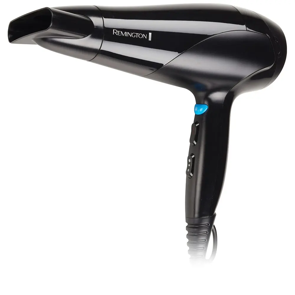 Remington 2000W Aero Filtered 3 Heat Dual Speed Cool Shot Blow Dry Hair Dryer