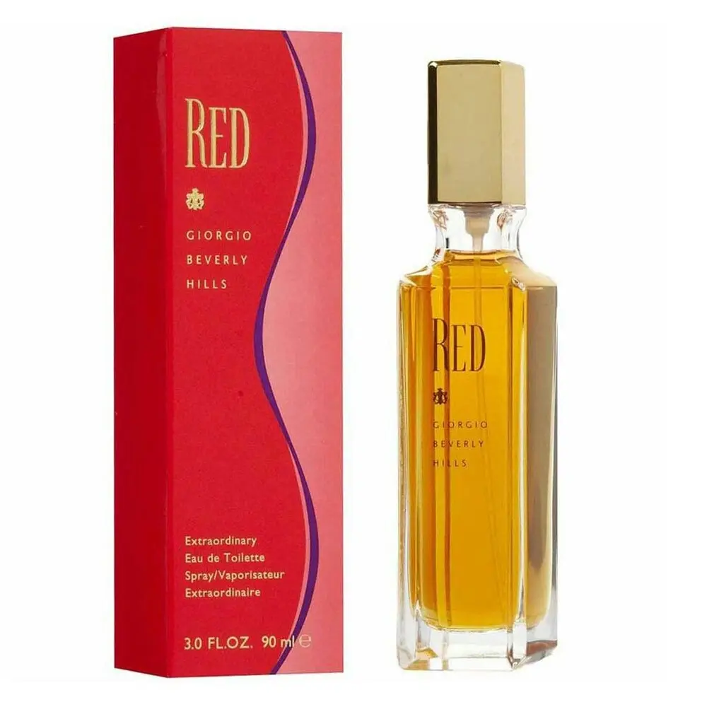 Giorgio Beverly Hills Red 90ml Eau De Toilette Womens Natural Spray/Fragrance