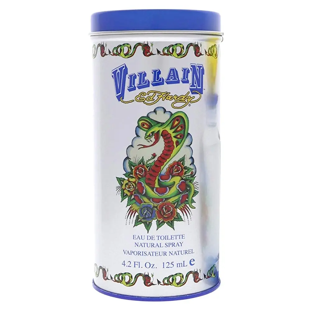 Ed Hardy Villain 125ml Eau De Toilette Man/Men's Fragrance Natural Spray Scent